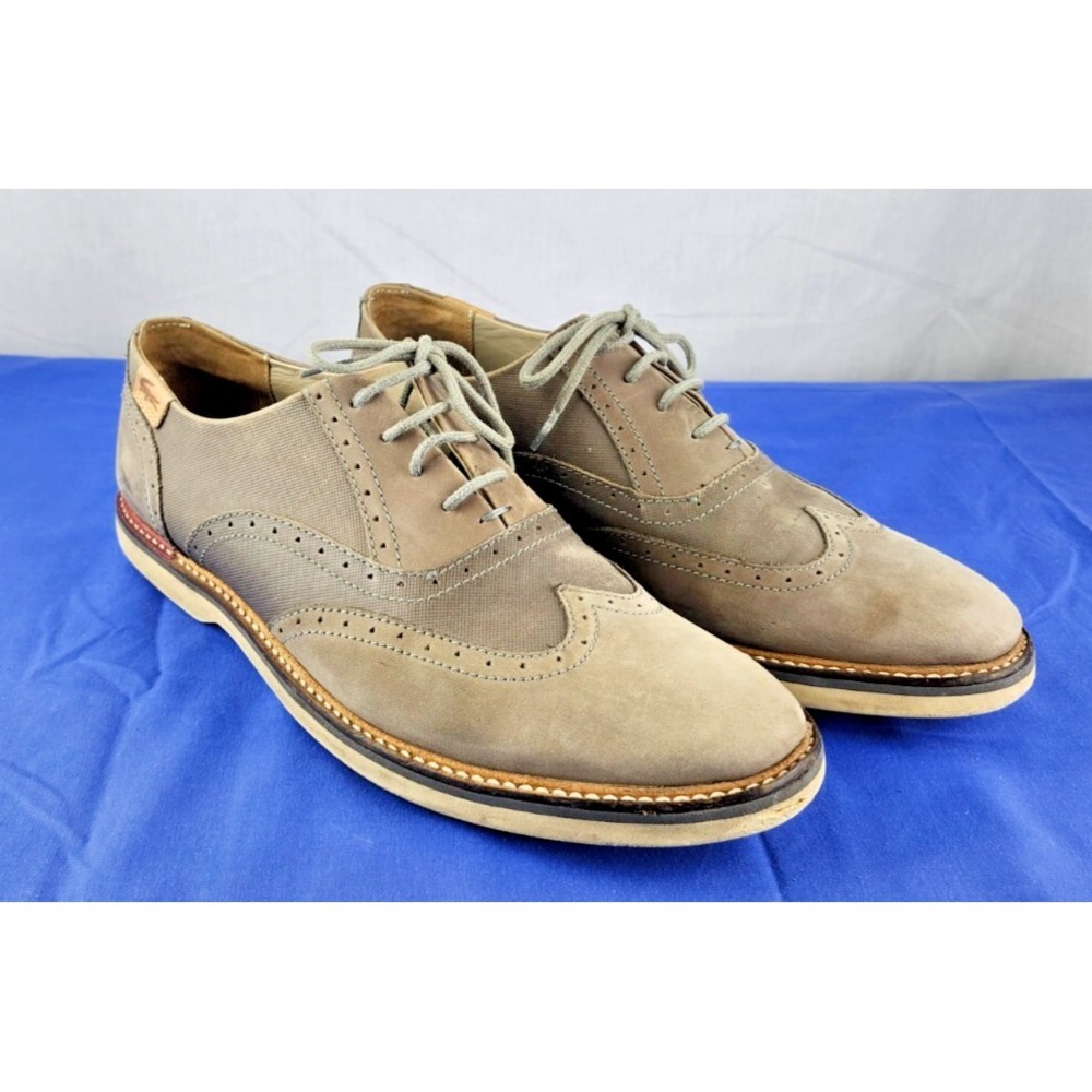 Men Lacoste Oxford Shoes size 10